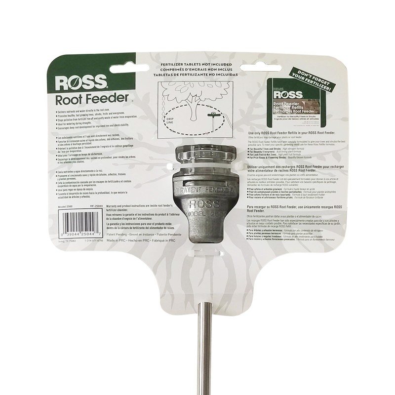 Ross Heavy Duty Metal Root Feeder, Deep Root Watering Tool