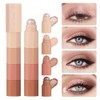 4 Colour Sombra de Ojos Stick Sets, En Barra Eyeshadow