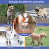 GYURO 2Pairs Anti Slip Dog socks paws stop licking,Dog Boots&Paw