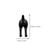 Zerodeko Metal Hangers Heavy Duty 5pcs Tail Hooks Hat Coat