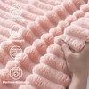 Pink Fleece Queen Blanket 90x90 Inches