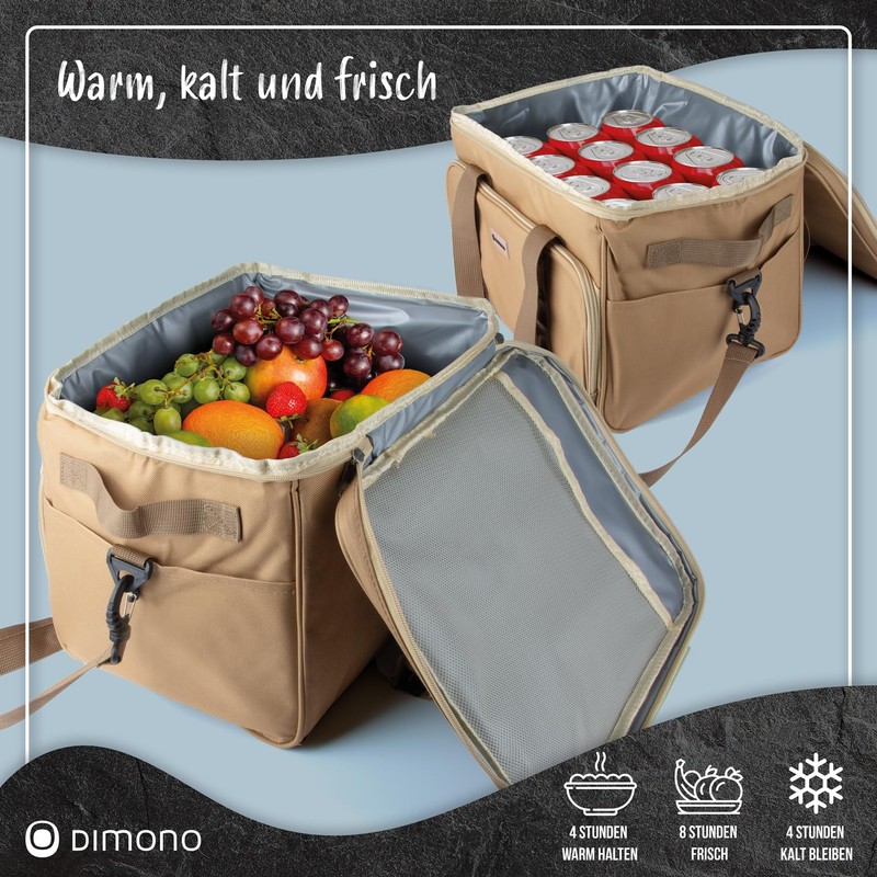 Large 25 Litre Insulated Cooler Bag XL Insulated Cooler Bag