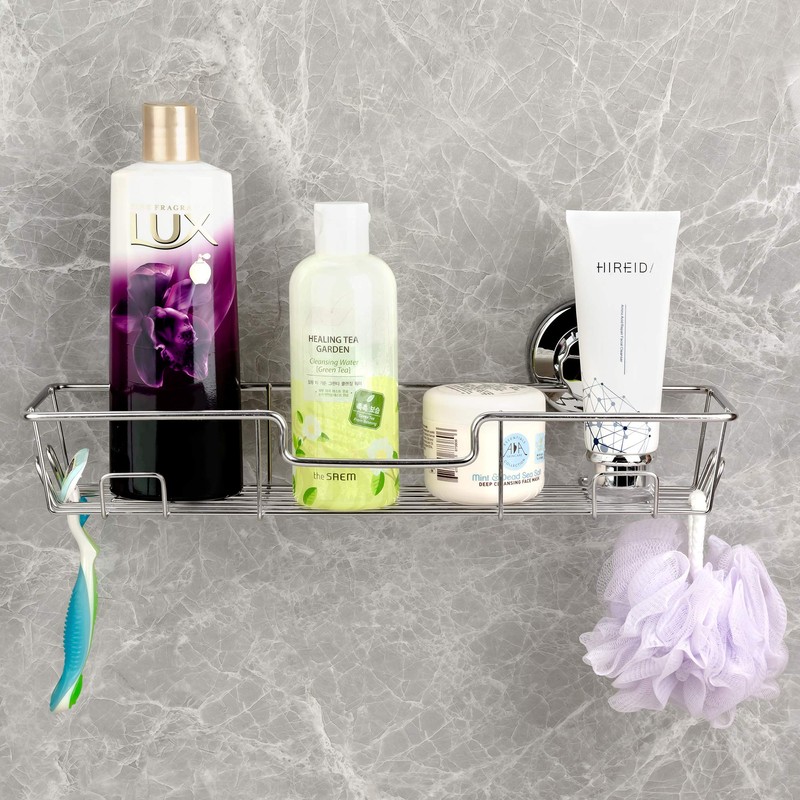 iPEGTOP Strong Suction Cup Shower Caddy Bath Shelf Storage with