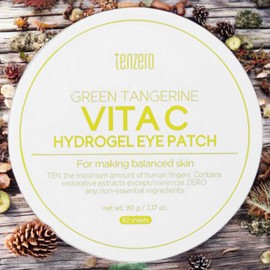 TENZERO Eye Patch Ingredients Eye Care Green Tangerine Vita Sea Hydrogel Eye Patches 3 Pieces 60 Pieces / TENZERO 아이 패치 성분 아이케어 청귤 비타 씨 하이드로겔 아이패치 3개 60개입