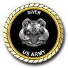 US Army Diver First Class Badge Challenge Coin
