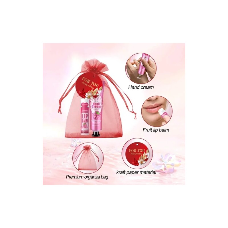 Regalo 14 De Febrero Kit Crema Para Manos Y Bálsamo