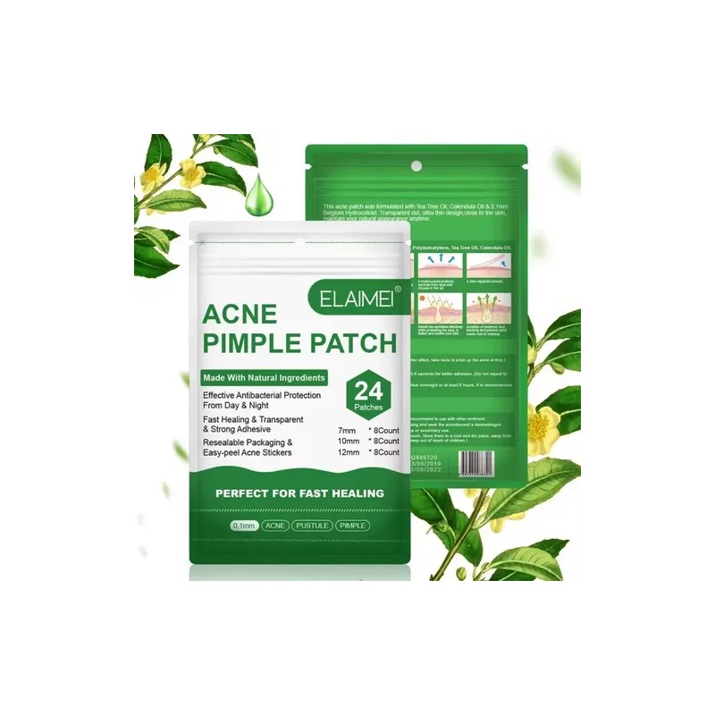 Parche Para Acné + Absorbe Grasa Cicatriza Rápido | Kit
