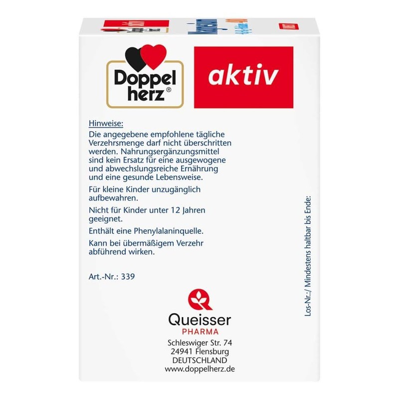 Doppelherz Magnesium + B Vitamins Direct Pellets