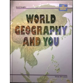 World Geography and You by Vivian Bernstein (1998, Hardcover, Student edition)