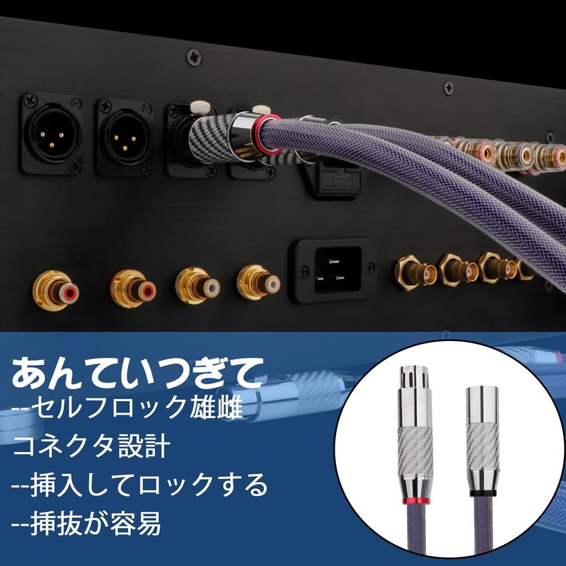 Preffair 18 Gauge Balanced Interconnect Cord Audio 3 Pin XLR