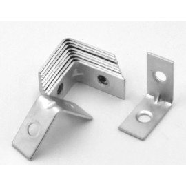 Unbranded Inside Corner Bracket  1" x 1" x 1/2"  10/Pkg Angle Brace H28L