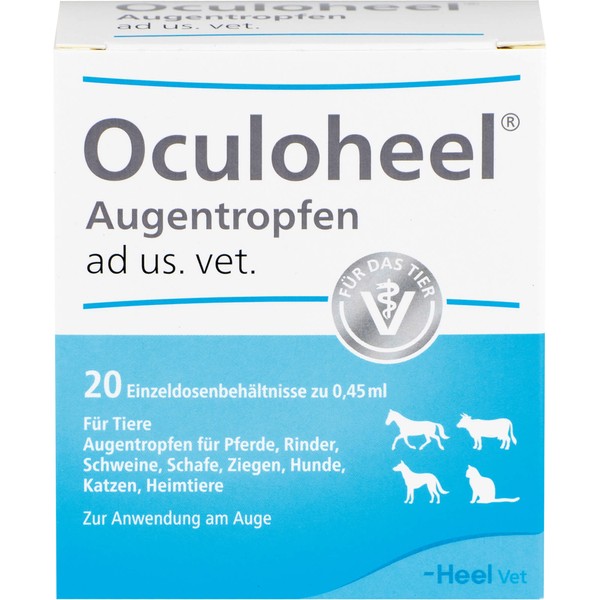 Oculoheel Augentropfen ad us. vet., 20 pcs. Solution