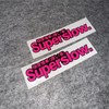 Car Styling Sticker for Japanese Superslow Snail Creative Words Auto