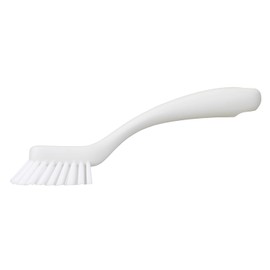 Marna W672W Bath Brush, Easy to Clean Gaps and Grooves (Hung/Small), Wash Even with Light Force (Drain/Faucet, Around Bathtub/Bath), Bath Cleaning Brush, White