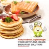 Eggylicious Vegan Pancake/Waffle Mix | Protein & Fibre Rich Gluten