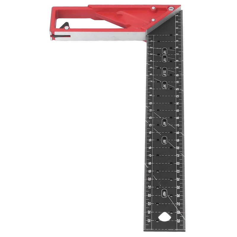 Woodworking Square Multi Angle Professional L Shaped Aluminum Alloy Scribing