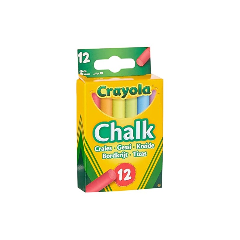 Crayola - Anti Dust Assorted Chalk