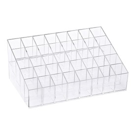 Nivofu Organizador De Pintalabios acrílico transparente Con 40 Compartimentos