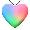 FlashingBlinkyLights Aurora Slow Color Changing LED Heart Shaped Light Up