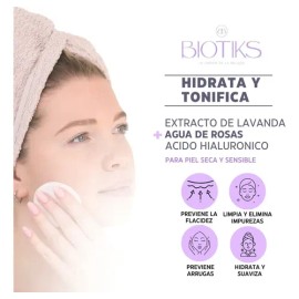 Tónico Facial Hidratante Antiarrugas Áci Hialurónico Biotiks Tipo De Piel Seca/delicada/normal