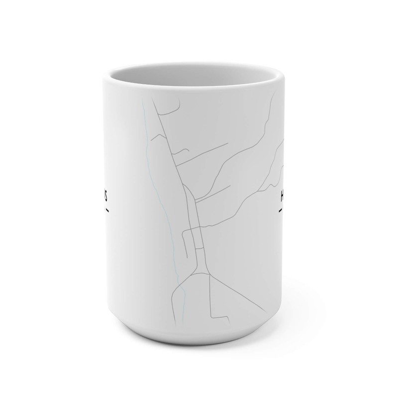 Hornitos, California CA Map Mug (15 oz)