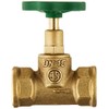 CORNAT T571321 Straight-Run Globe Valve, Brass, 1/2", Clear