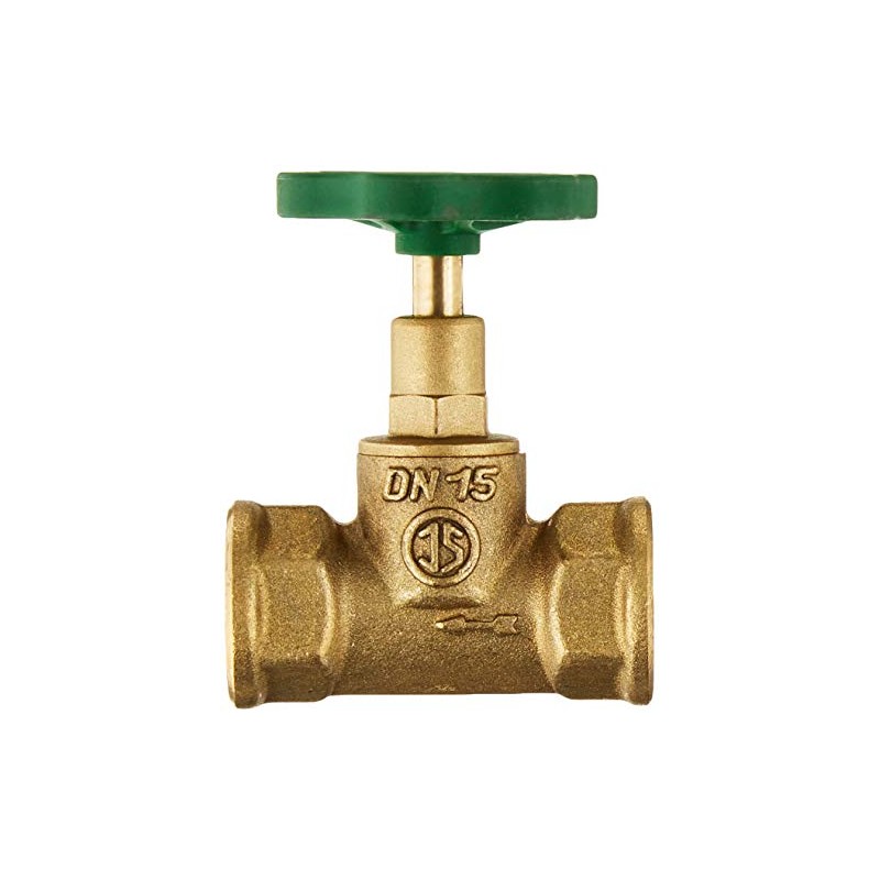 CORNAT T571321 Straight-Run Globe Valve, Brass, 1/2", Clear