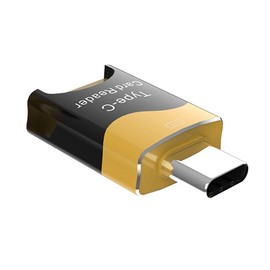 Snblzhef Type-C Card Reader Mobile OTG Card Reader Hidden Card Slot Plug and Play Flash Drive TF Card Reader