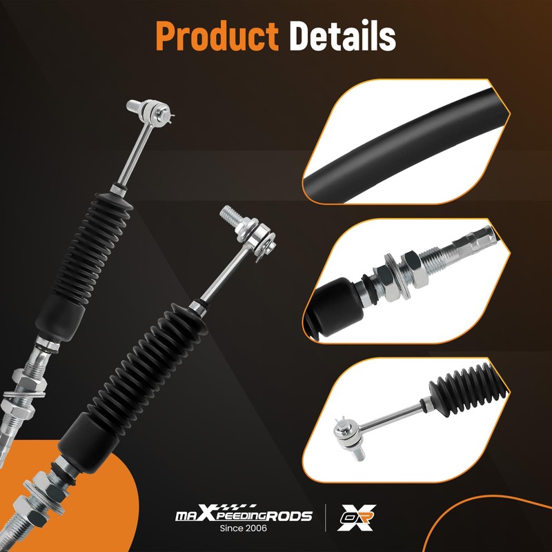maXpeedingrods Gear Shift Cable 7081990 for Polaris Ranger Crew 570