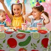 GZBJMYGS Fresh Vegetables Tablecloth Tomatoes Organic Cucumbers Dill Pickles Group