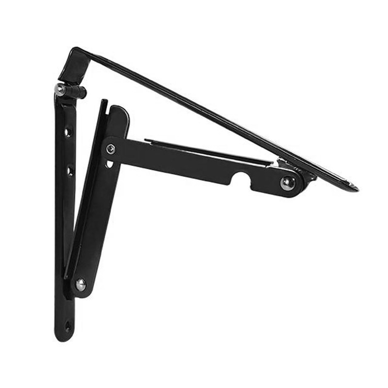 RecPro RV Folding Shelf Brackets 2 Pack | Wall Mounted