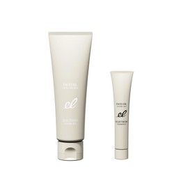 (Official) ELECTRON Face Gel (80g / Mini Size 0.4 oz (10 g) All-in-One Moisturizing Gel Makeup Base (Aging Care/Blue Light Protection) Fullerene