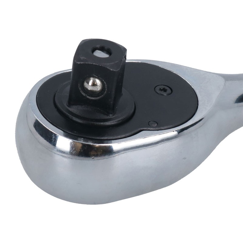 AB Tools 1/2in Drive Stubby Headed Ratchet Socket Driver 90