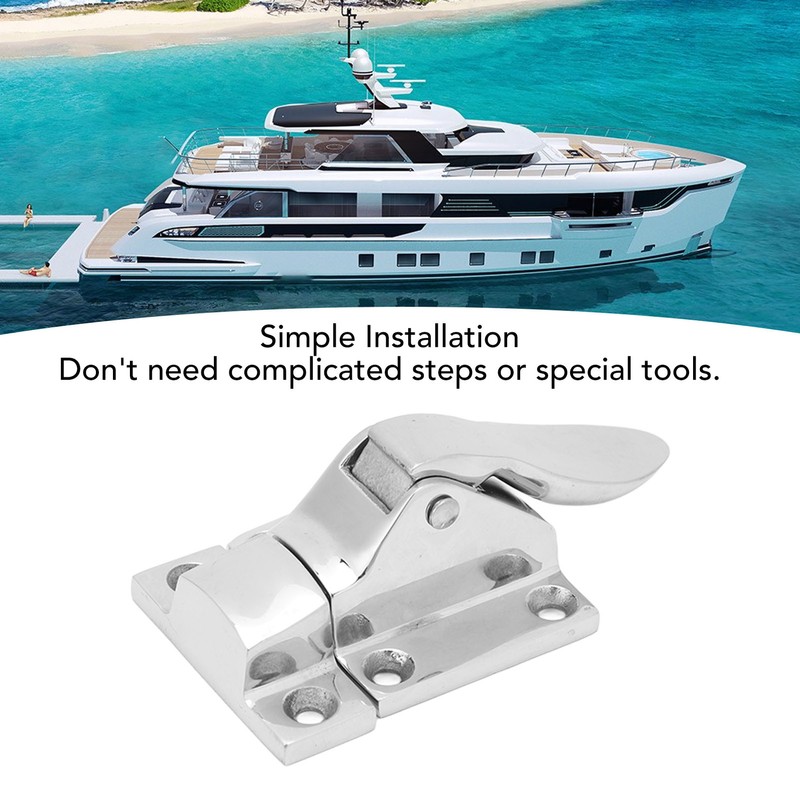 2Pcs Marine Grade Door Latch 48 X 38mm 316 Stainless
