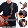 Nefelibata Banjo Strap, 2"Wide Full Grain Cowhide Guitar Strap Adjustable