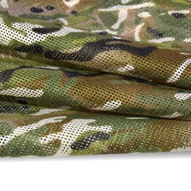 GRVCN Malla de camuflaje 300D de camuflaje de arpillera para caza, persianas de tierra, guerras, fotografía de vida silvestre
