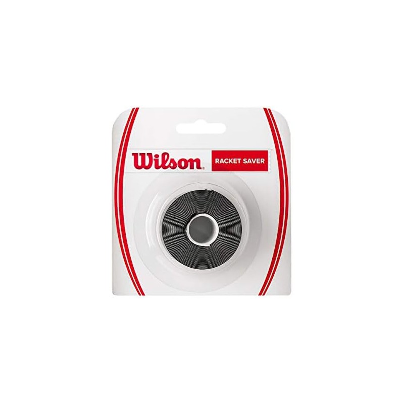 Wilson Schutzband für Schläger, Racket Saver, Schwarz, WRZ522800