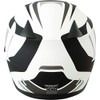 CONQUEST RETRO HELMET WHITE/BLACK/GREY XS