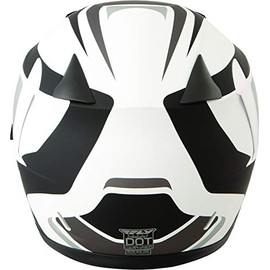 CONQUEST RETRO HELMET WHITE/BLACK/GREY XS