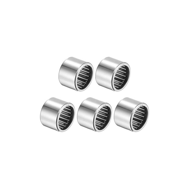 sourcing map HK2220 Needle Roller Bearings 22mm Bore 28mm OD