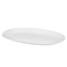 GALICJA Quadro Plate - Dinner Plates - Dinnerware - Dinner Service - Flat Plate - Dinner Plate White - Dining Service - Dinnerware Plates - Tableware - Plate - 23 x 16.5 x 1.8 cm