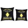 Bug Exterminator Garden Pest Controller funny pest control Throw Pillow