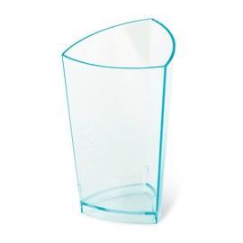 Alcas 2.37-Oz Green-Tinted Mini Mon Amour/Shield Bijoux Dessert Cup 1.89" x 3.03" High - Pack of 60