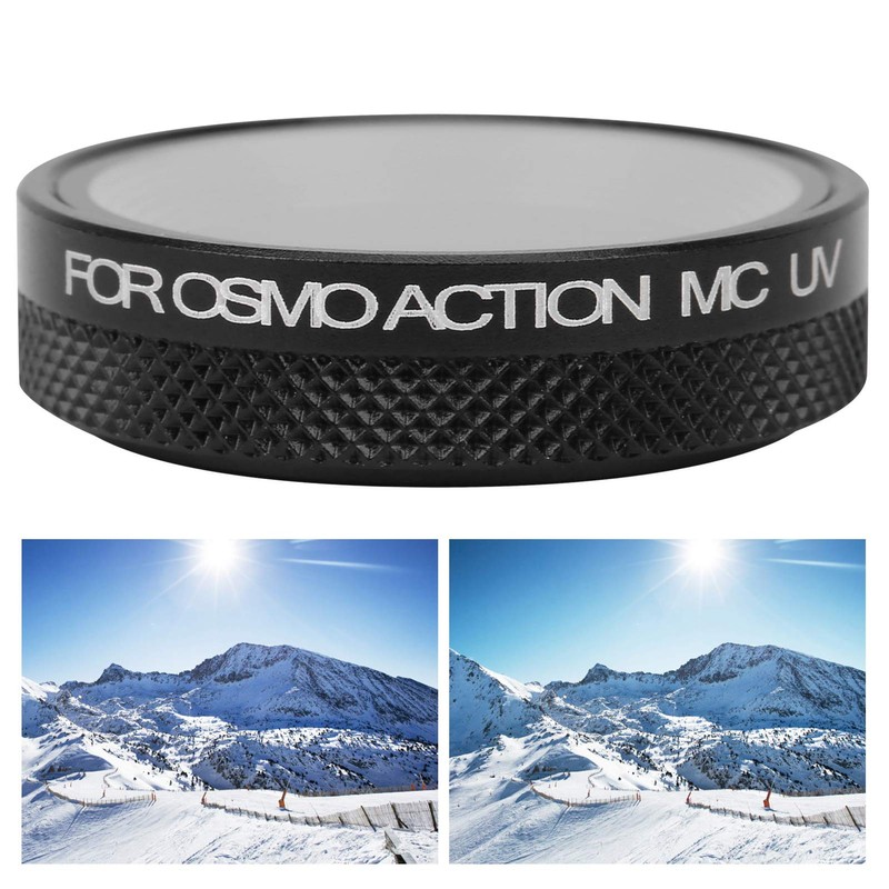 Zunate UV Lens Filter Protective Glass Waterproof Scratch-Resistant Filter Photography