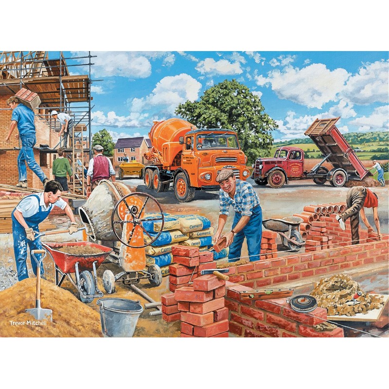 Ravensburger - Happy Days Work Day Memories - 4 x