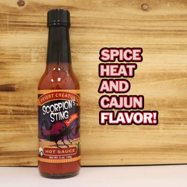 ASS KICKIN" Desert Creatures Cajun Hot Sauce - Scorpion's Sting