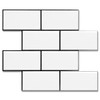 STICKGOO 10-Sheet Backsplash Peel and Stick Subway Tile, Self Adhesive