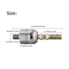 Roykaw Golf Cart Inner Ball Joint and Nut Steering Rack