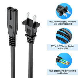 PK Power 5ft AC Power Cord Charging Cable for Monster Wireless Speaker BTW249 BTW218 BTW248…