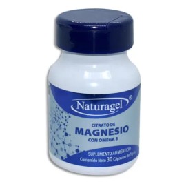 Pack Citrato Magnesio Omega Suplemento Cáps